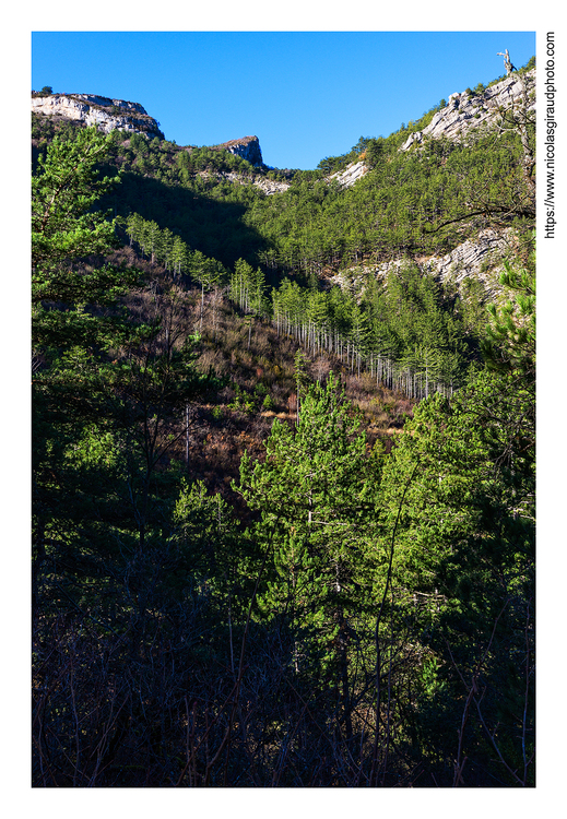 Rochers de Chironne & Croix de Justin... autour de Die