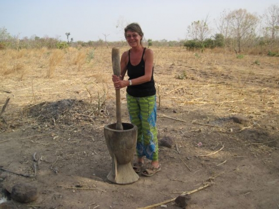 Bénin M.F au travail