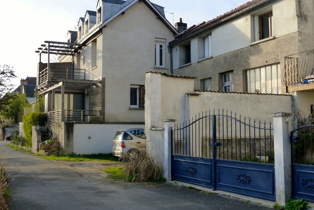 Maisons en bordure de Loire