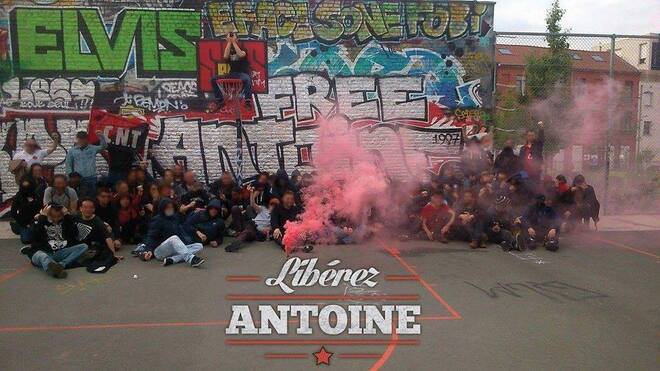 Solidarité avec Antoine, prisonnier POLITIQUE syndicaliste et antifasciste