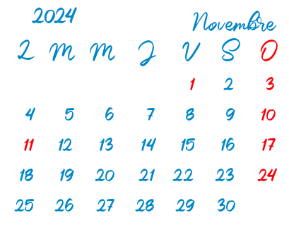 Matrices Novembre 2024