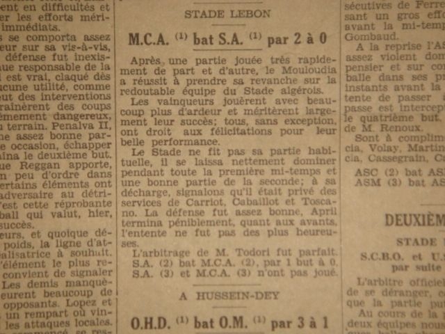 21.2.32 Stade Algérois-MCA 0-2