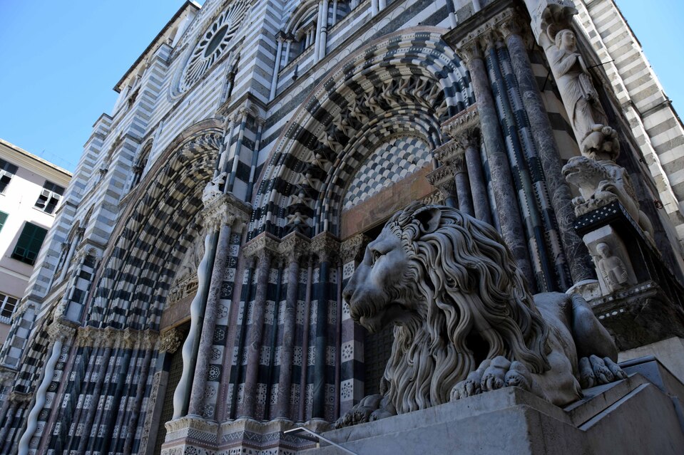Gênes - La cathédrale Duomo San Lorenzo