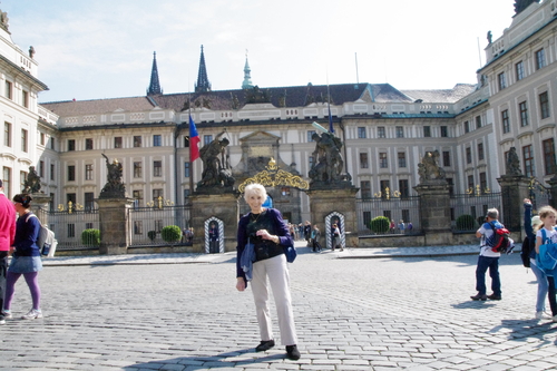 Jacqueline à Vienne Budapest et Pragues