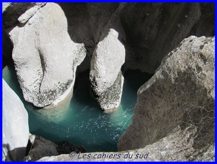 Gorges du Verdon, le sentier de l'Imbut