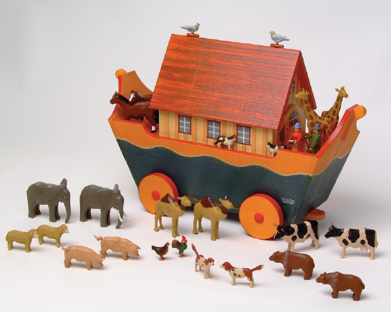 A660 L'Arche de NOé le jouet le plus vendu de tous les temps - Ces vieux  jouets en bois qui bougent