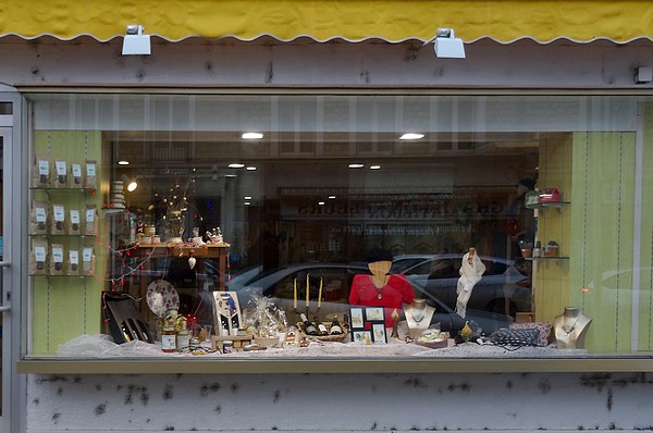 Les commerçants châtillonnais ont réalisé de belles vitrines pour les fêtes de fin d'année 2015