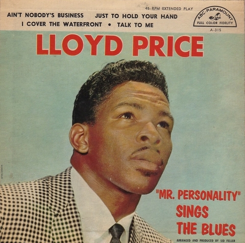 LLoyd Price : Album " '' Mr. Personality '' Sings The Blues " ABC-Paramount Records ABCS-315 [ US ]