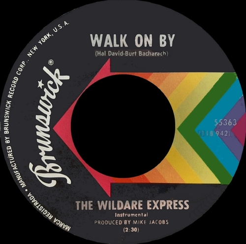 The Wildare Express : Album " Walk On By " Brunswick Records BL 754162 [ US ]
