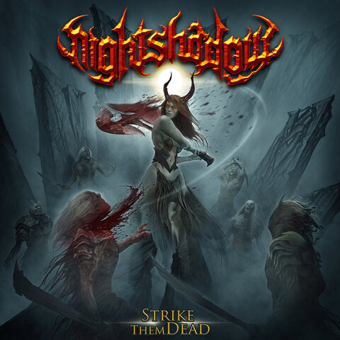 NIGHTSHADOW - Les détails du premier album Strike Them Dead ; "Ripper" Lyric Video