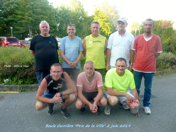 Boule Ouvrière - Challenge "Prix de la Ville" du 2 juin 2019