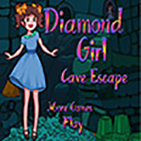 Diamond Girl Cave Escape