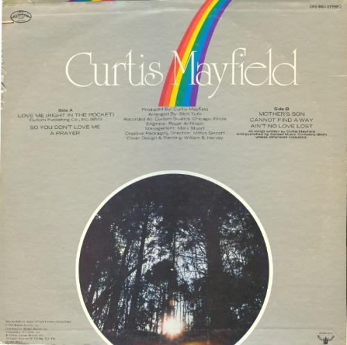 1974 : Album " Got To Find A Way " Curtom Records CRS 8604 [ US ]