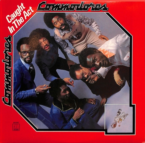 The Commodores " Caught In The Act " Motown Records M6-820S1 [ US ]