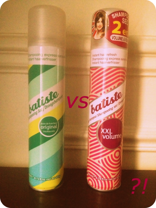 J'ai testé les shampooings secs BATISTE : Original vs XXL Volume 