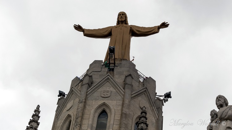 Barcelone : Eglise du Sacré Cœur sur le Tibidabo 2/3