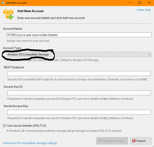 Stockage Décentralisé avec Storj