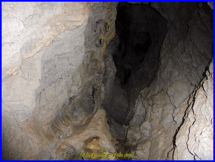 Sisteron, la grotte du trou d'argent