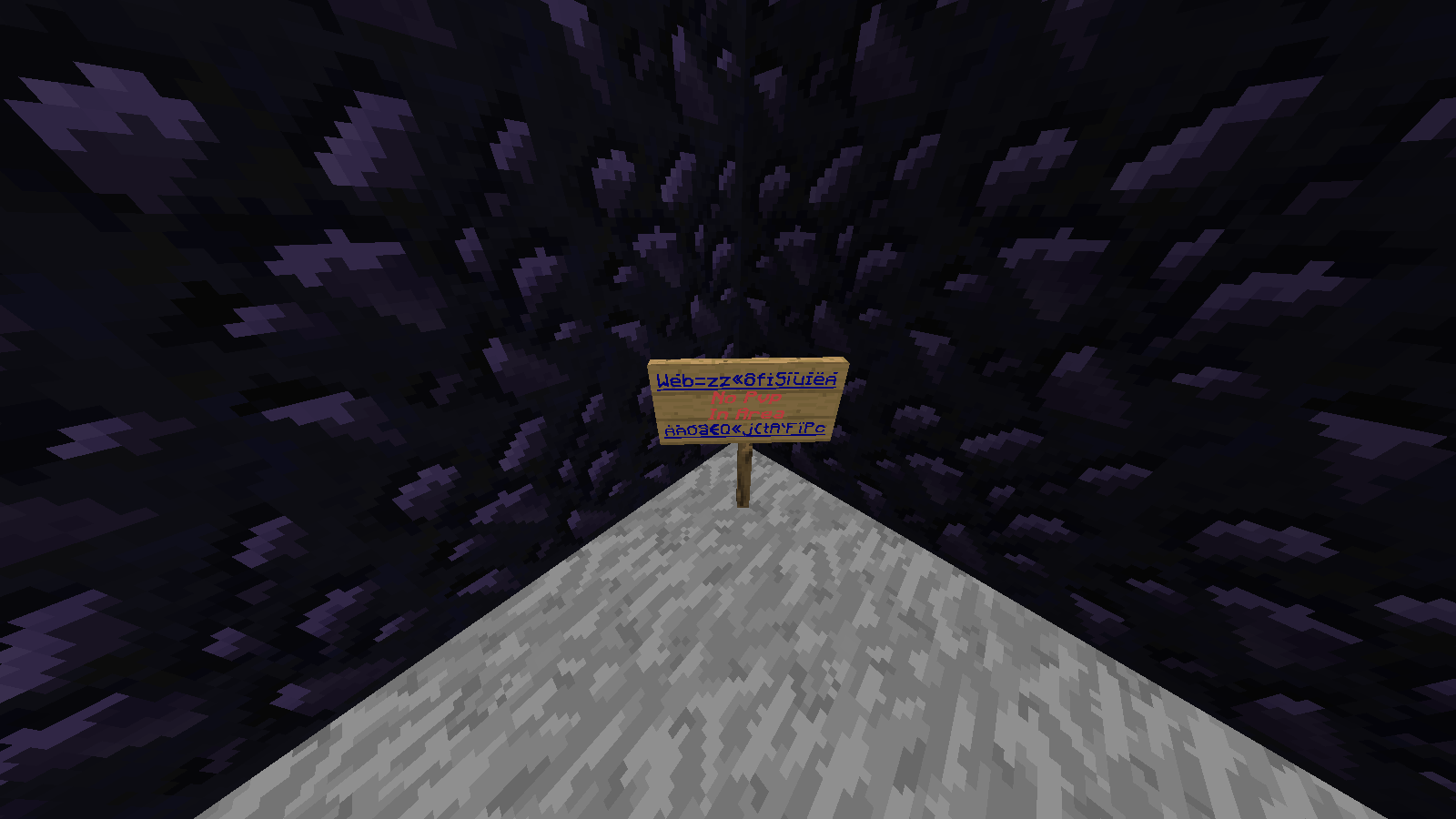 Sign No Pvp In Area Minecraft Command Science
