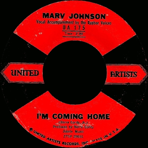 Marv Johnson : Album " Early Classics " United Artists Records ‎LBR 1008 [ UK ]