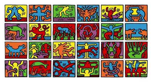 Keith Haring et le corps