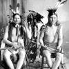 Medicine Bear and another Cheyenne man. 1890. Montana. Photo by Christian Barthelmess.