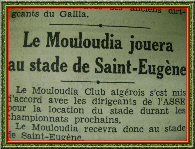 mca joue à st eugéne, co-locataire avec l\'asse