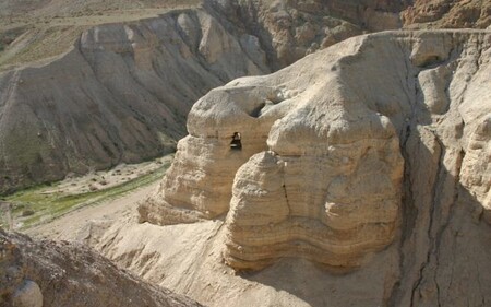 Caves of Qumran (photo credit: Shmuel Bar-Am)