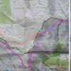 Cartes IGN de l'itinéraire au Pic de Montaigu