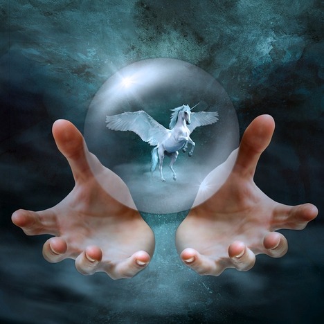 Cd Cover, Fantasy, Hands, Bubble, Ball, Wing, Mystical