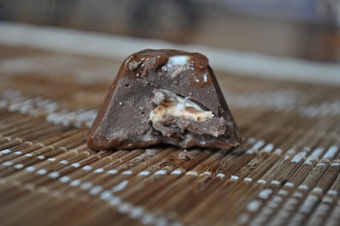 Chocolat au coeur marshmallow