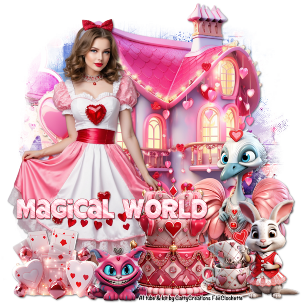 My love in Wonderland