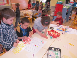 GS, CP, CE1 ont fêté le 100ème jour d'école