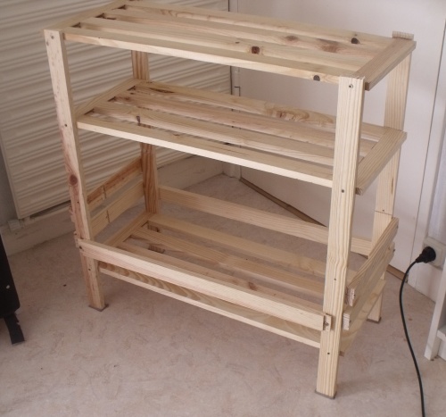 transformation d une étagère en meuble a poupon