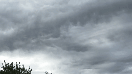 STRANGE STORM CLOUDS - Mammatus Facts And Information GIF by Z | Gfycat