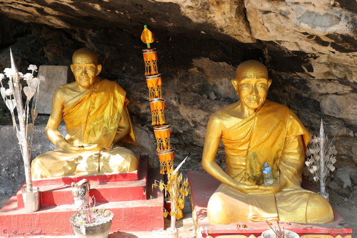 Le Wat That Chomsi sur le Mont Phousi, Luang Prabang
