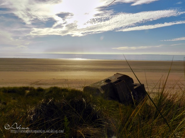 Blockhaus sur la plage