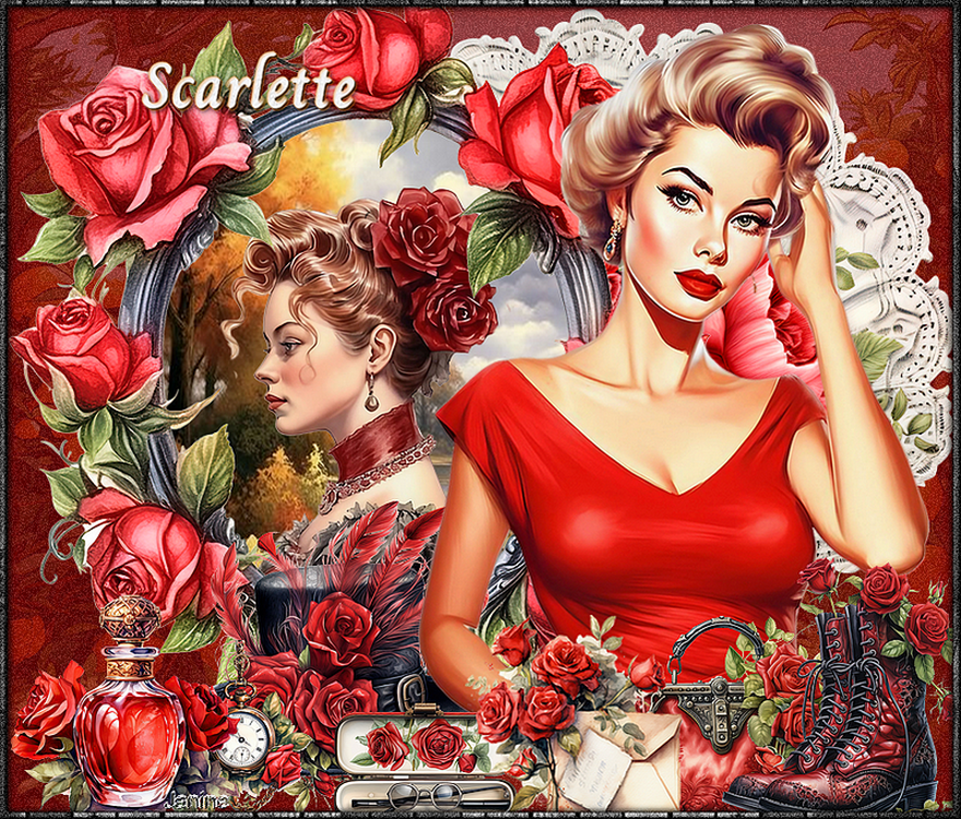 Reproduction n°145.. Scarlette