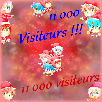 ♥♥♥ 11 000 visiteurs ♥♥♥