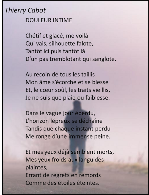 Douleur intime-Thierry Cabot