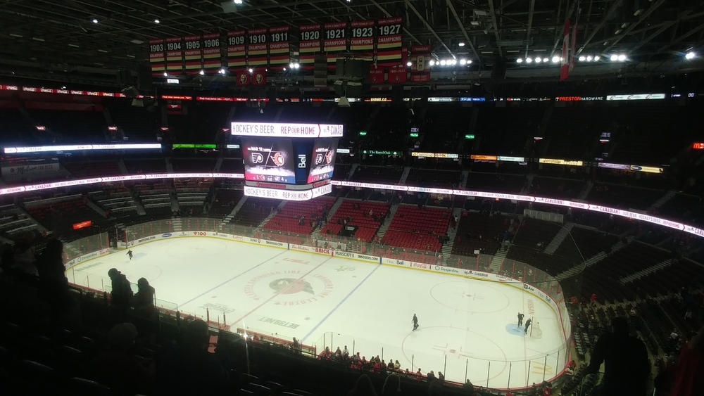 A Hockey Trilogy: Columbus Blue Jackets versus Ottawa Senators on March 16th 2022