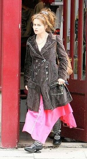 mode fashion Helena Bonham Carter fashion actrice