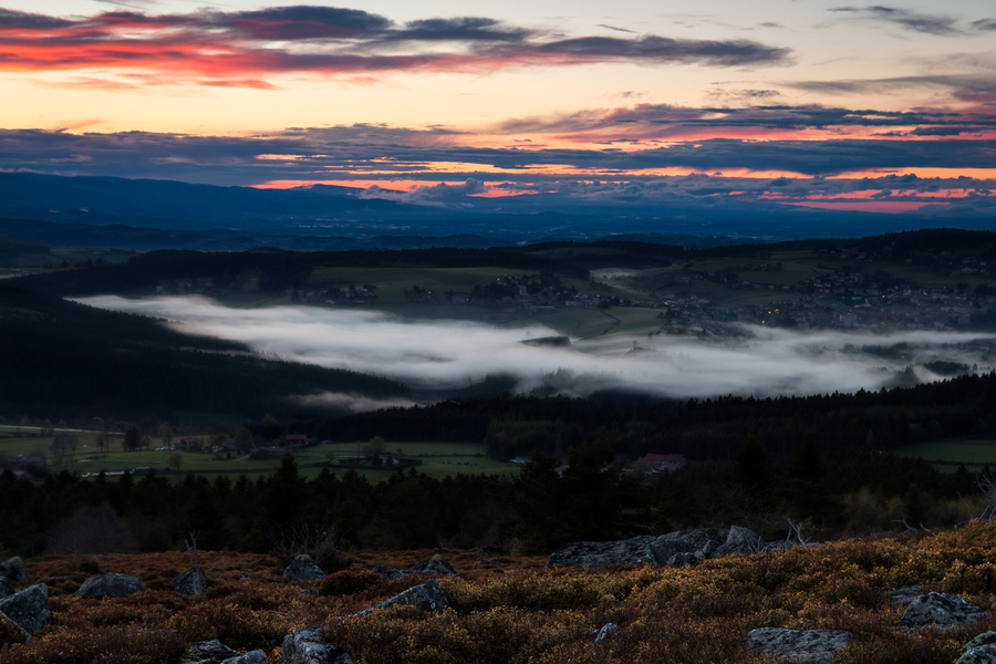 Coucher de soleil après l’orage - Croix de Chaussitre