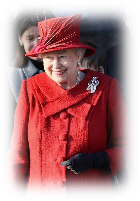 Chapeaux et Broches de la Reine Elisabeth 2