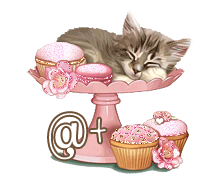 Gif animé, blinkie, animaux, @+, à plus tard 04