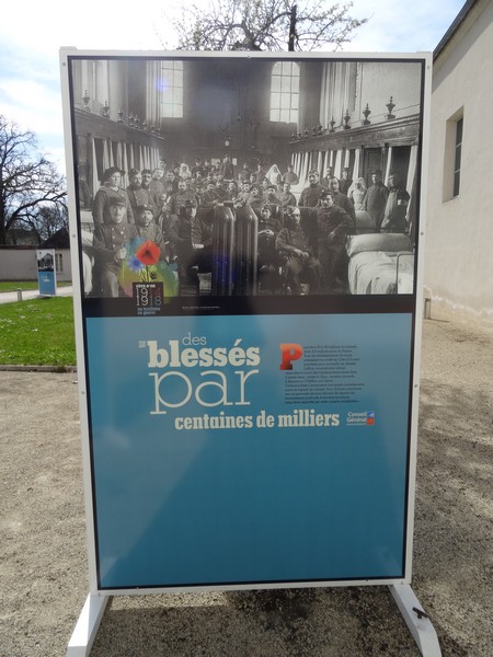 La Grande Guerre évoquée dans la cour du Musée du Pays Châtillonnais-Trésor de Vix