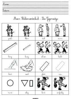 Allemand - Fiches de Vocabulaire