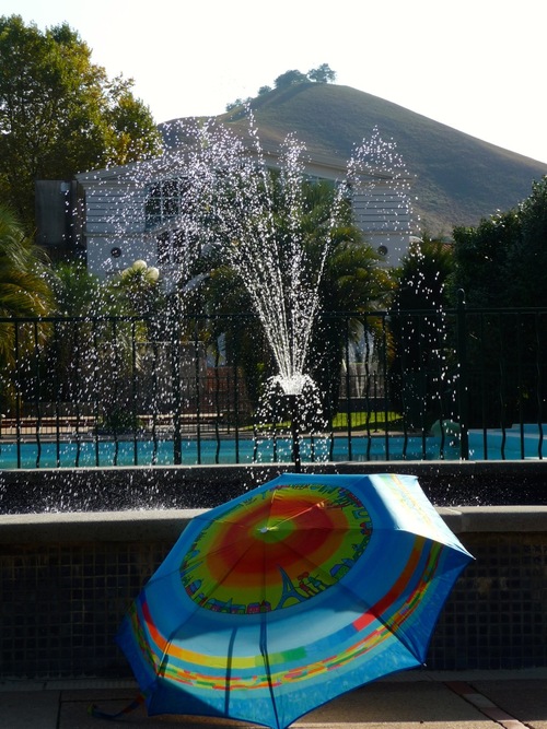 Parapluies dans le sud-ouest