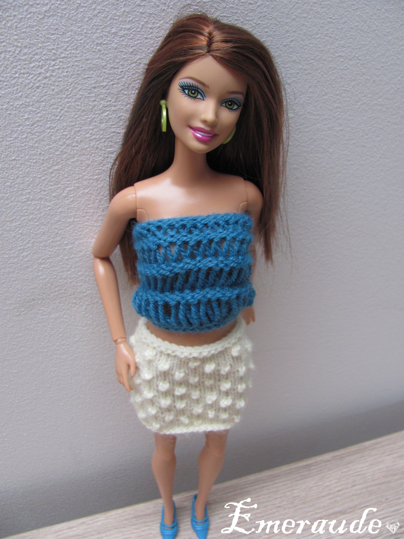 modele vetement barbie tricot