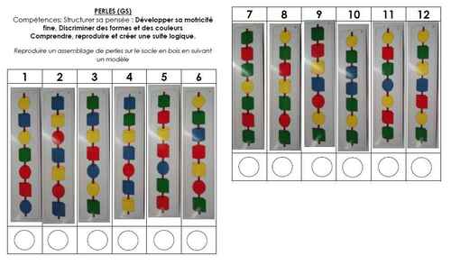 Suivi Perles GS (niveau 1)